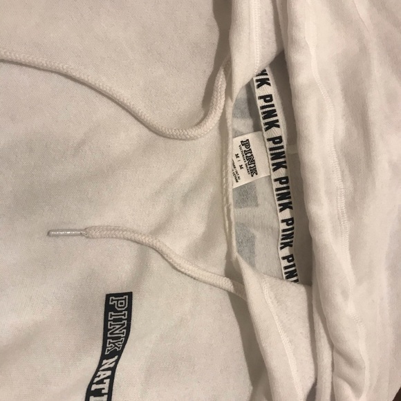 VS Pink White Hoodie - Picture 2 of 3